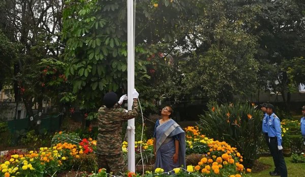 gallery slideshow 1 IIA celebrates 77th Republic Day at IIA Koramangala Campus