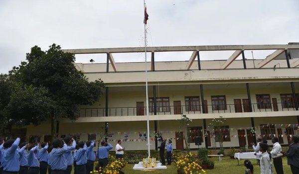 gallery slideshow 8 IIA celebrates 77th Republic Day at CREST Campus Hoskote