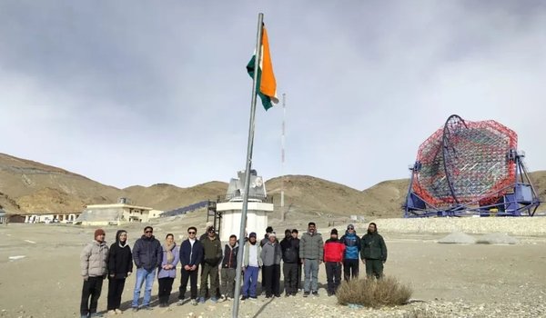 gallery slideshow 12 IIA celebrates 77th Republic Day at IAO Hanle