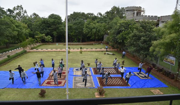gallery slideshow 30 CREST International Yoga Day 2026