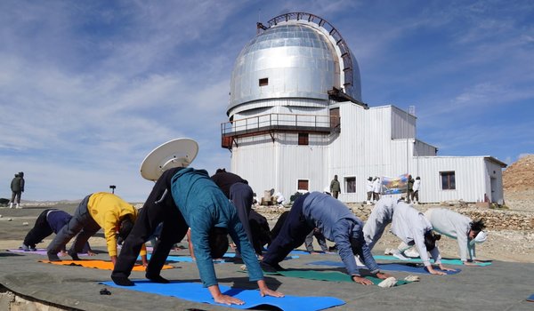 gallery slideshow 43 IAO Hanle International Yoga day 2026 celebration