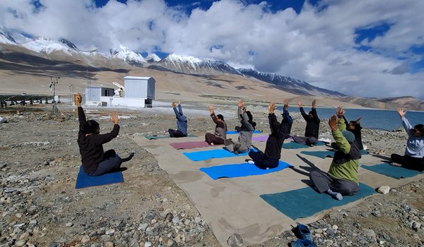gallery slideshow 37 IAO Merak International Yoga day 2026 celebration