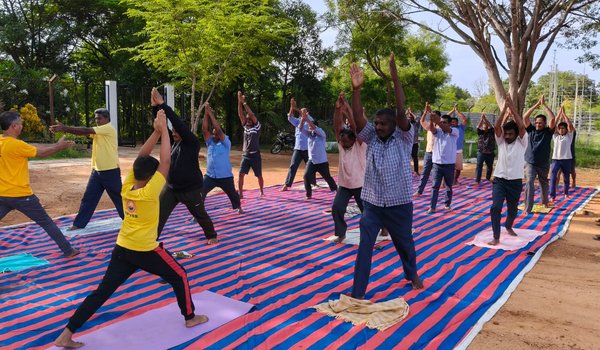 gallery slideshow 13 GBR observatory yoga day celebration 2026