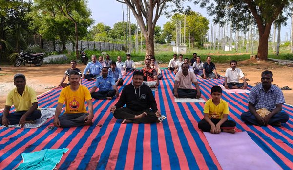 gallery slideshow 15 GBR observatory yoga day celebration 2026