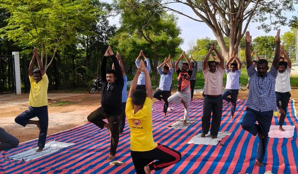 gallery slideshow 18 GBR observatory yoga day celebration 2026