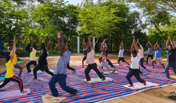 gallery slideshow 20 GBR observatory yoga day celebration 2026