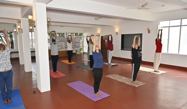 gallery slideshow 11 IIA Banaglore Yoga day 2026