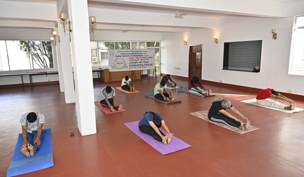 gallery slideshow 8 IIA Banaglore Yoga day 2026